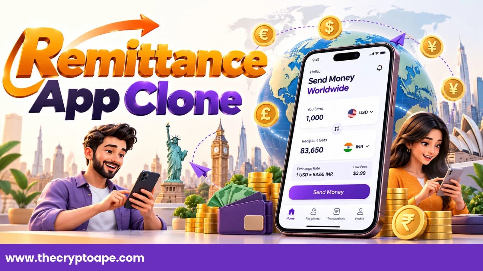 Remittance App Clone: Features, Development Process, and Business Opportunities
