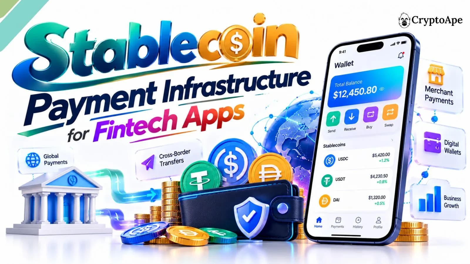 Stablecoin Payment Infrastructure for Fintech Apps: Architecture, Integration, and Business Use Cases in 2026